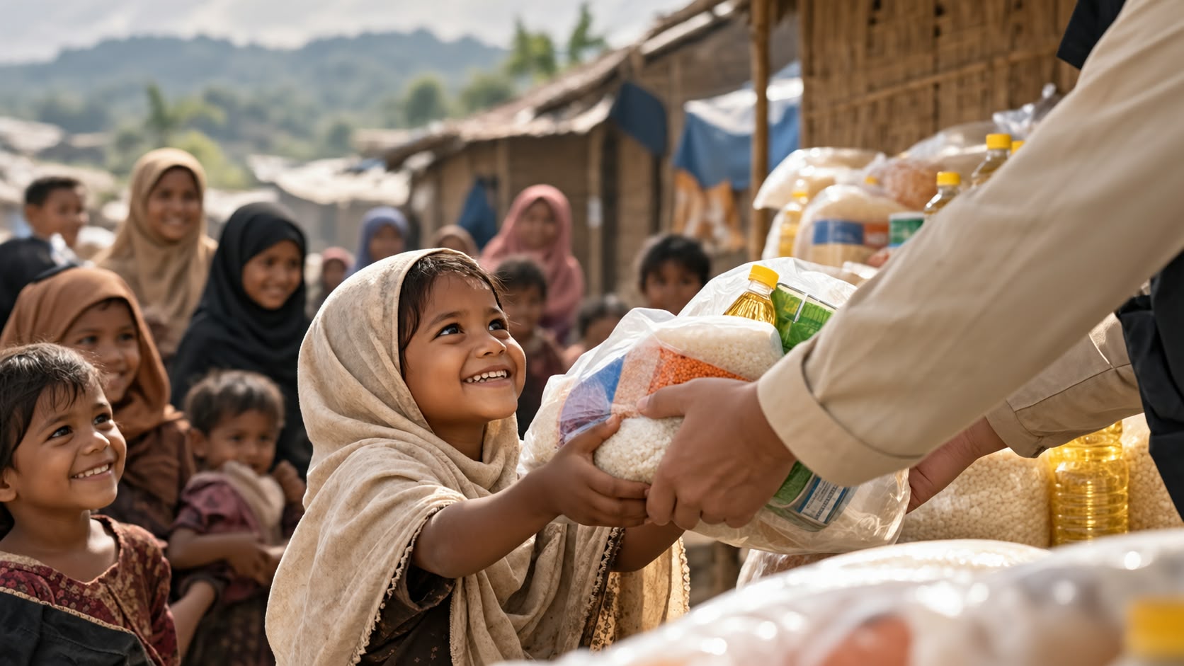 Arakan Erzak Dağıtımı